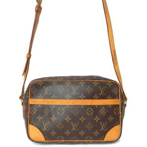 Louis Vuitton Monogram Leather Brown Trocadero Shoulder Bag